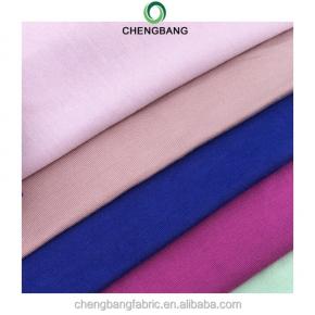 Low MOQ soft comfortable 230gsm 93% rayon viscose modal 7% spandex single jersey fabric for underwear